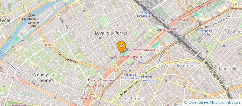 localisation de l'entreprise MONSIEUR SEBASTIEN VICENTE à LEVALLOIS-PERRET