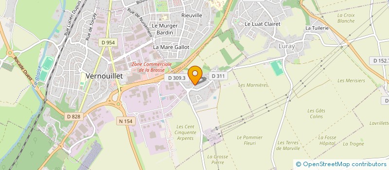 localisation de l'entreprise MONSIEUR SEBASTIEN VICTOR à VERNOUILLET