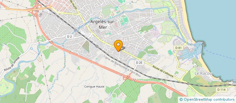 localisation de l'entreprise MONSIEUR SEBASTIEN VIDAL  ARGELES-SUR-MER