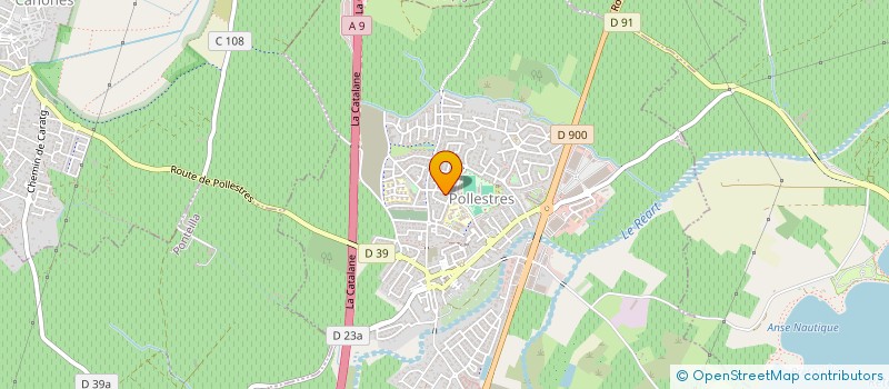 localisation de l'entreprise MONSIEUR SEBASTIEN VIDAL à POLLESTRES