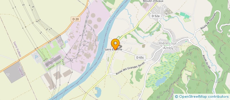localisation de l'entreprise MONSIEUR SEBASTIEN VIDON à HIERES-SUR-AMBY