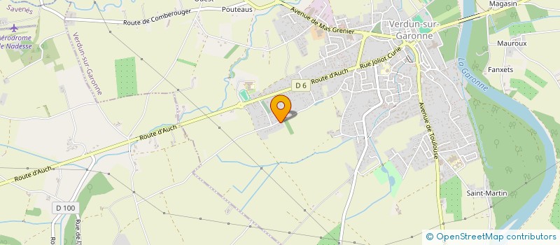 localisation de l'entreprise MONSIEUR SEBASTIEN VIERA  VERDUN-SUR-GARONNE