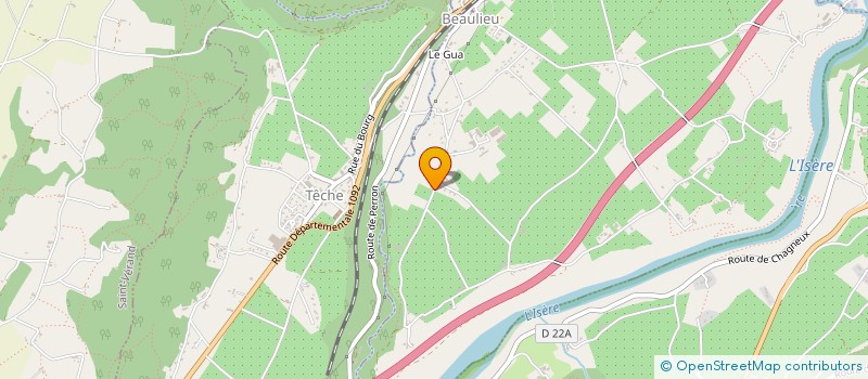 localisation de l'entreprise MONSIEUR SEBASTIEN VIGOUROUX  BEAULIEU