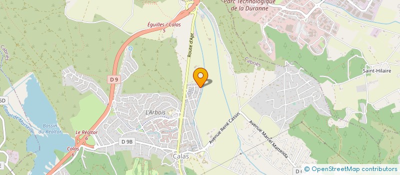 localisation de l'entreprise MONSIEUR SEBASTIEN VILAFRANCA  CABRIES