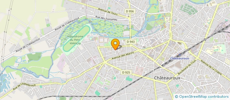 localisation de l'entreprise MONSIEUR SEBASTIEN VILCHIEN à CHATEAUROUX