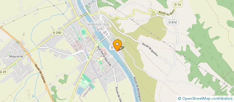 localisation de l'entreprise MONSIEUR SEBASTIEN VILLAESCUSA à VILLEMUR-SUR-TARN