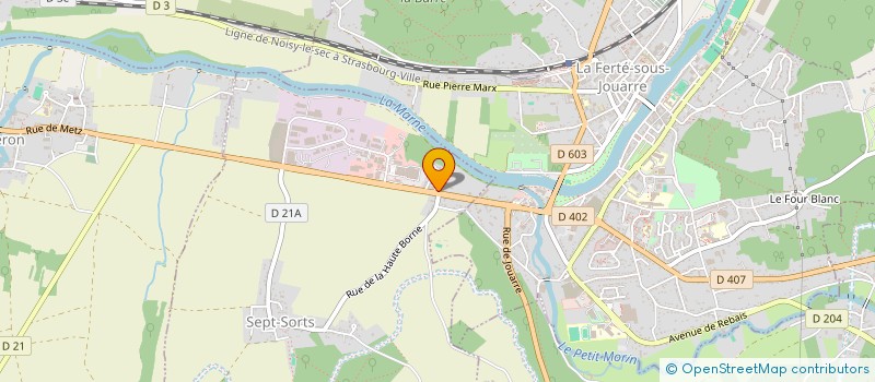 localisation de l'entreprise MONSIEUR SEBASTIEN VILLAR  SEPT-SORTS