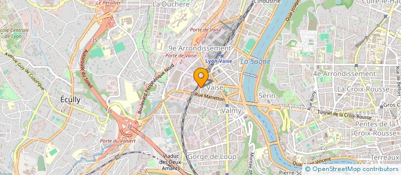 localisation de l'entreprise MONSIEUR SEBASTIEN VILLARD  LYON