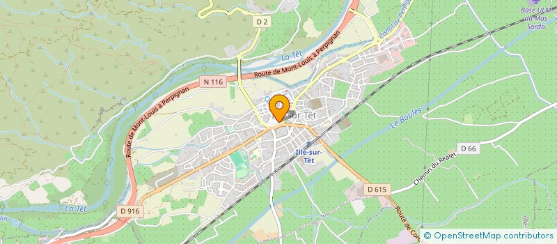 localisation de l'entreprise MONSIEUR SEBASTIEN VILLETTE à ILLE-SUR-TET