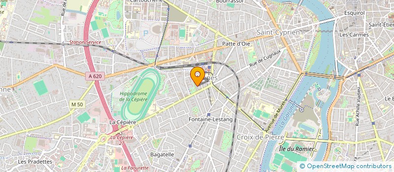 localisation de l'entreprise MONSIEUR SEBASTIEN VINNAC à TOULOUSE
