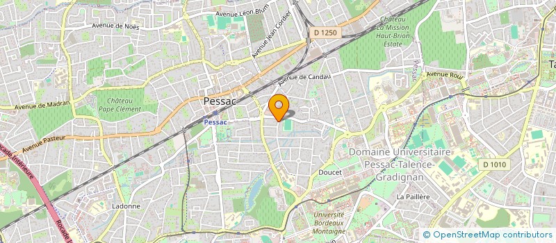 localisation de l'entreprise MONSIEUR SEBASTIEN VITU  PESSAC