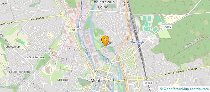 localisation de l'entreprise MONSIEUR SEBASTIEN VIVES à CHALETTE-SUR-LOING