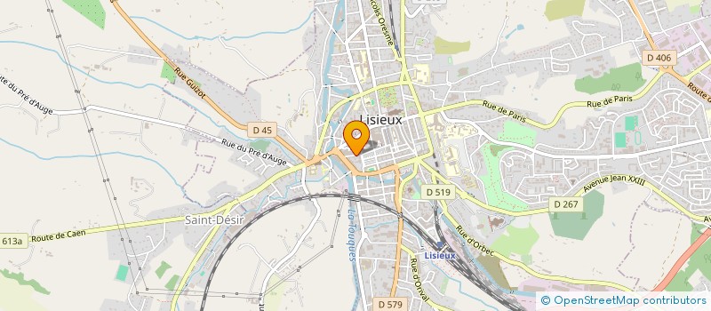 localisation de l'entreprise MONSIEUR SEBASTIEN VIVIEN  LISIEUX