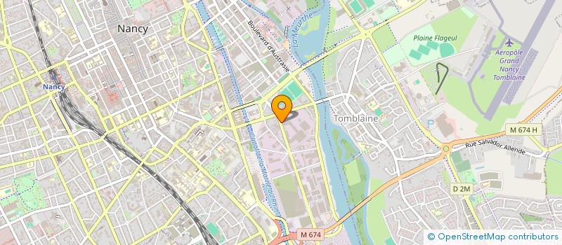 localisation de l'entreprise MONSIEUR SEBASTIEN VOIRIN  NANCY