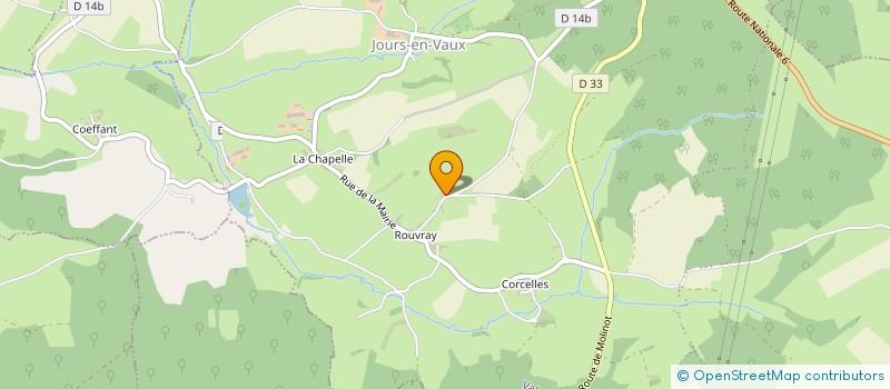 localisation de l'entreprise MONSIEUR SEBASTIEN VOISIN  THURY