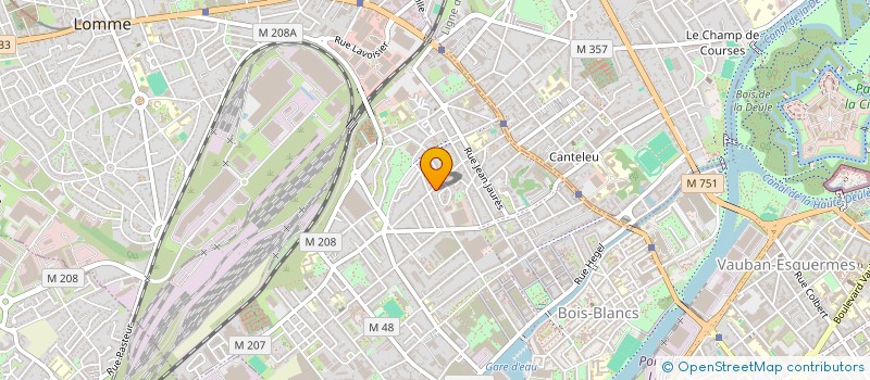 localisation de l'entreprise MONSIEUR SEBASTIEN VOLANT à LILLE