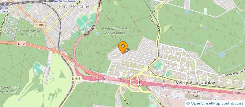 localisation de l'entreprise MONSIEUR SEBASTIEN VOLPINARI à VELIZY-VILLACOUBLAY