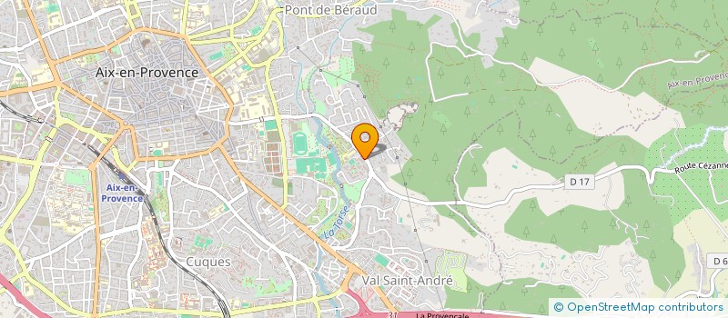 localisation de l'entreprise MONSIEUR SEBASTIEN VOTTE  AIX-EN-PROVENCE