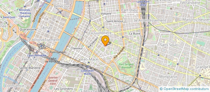 localisation de l'entreprise MONSIEUR SEBASTIEN VRIGNY  LYON