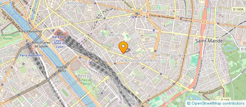 localisation de l'entreprise MONSIEUR SEBASTIEN VUILLOT  PARIS