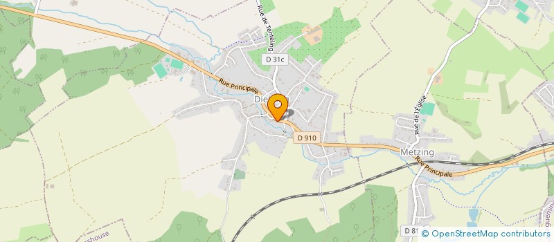 localisation de l'entreprise MONSIEUR SEBASTIEN WAGNER  TENTELING