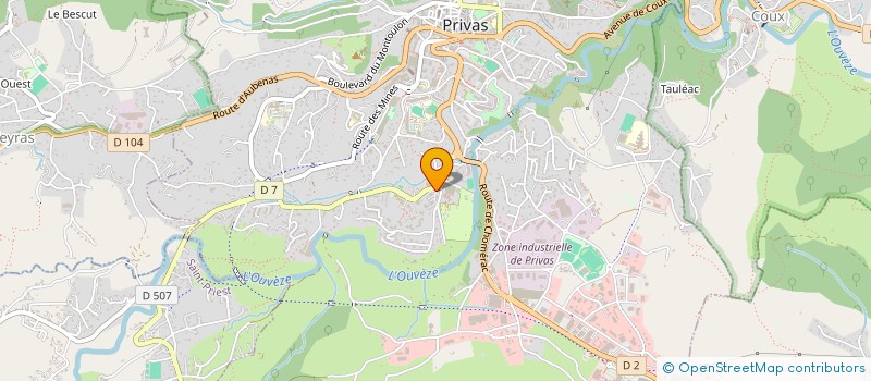 localisation de l'entreprise MONSIEUR SEBASTIEN WALKER  PAVILLY