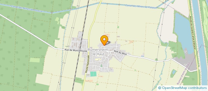 localisation de l'entreprise MONSIEUR SEBASTIEN WALTER  RUMERSHEIM-LE-HAUT