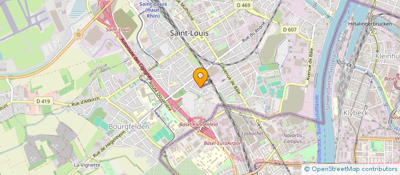 localisation de l'entreprise MONSIEUR SEBASTIEN WAMSTER  SAINT-LOUIS