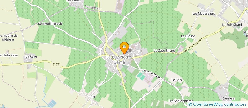 localisation de l'entreprise MONSIEUR SEBASTIEN WANDERSTEIN  BELLEVIGNE-LES-CHATEAUX