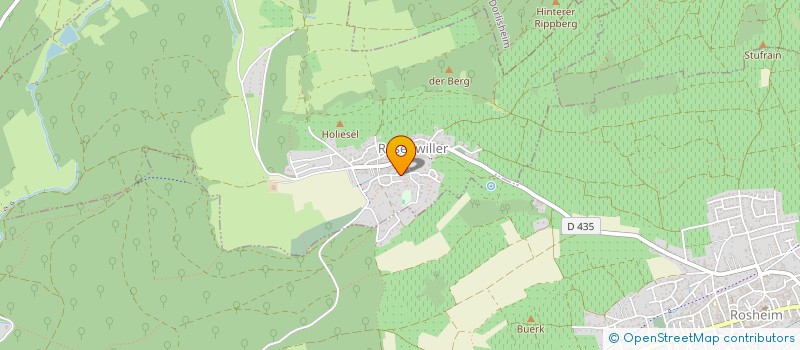 localisation de l'entreprise MONSIEUR SEBASTIEN WANTZ  ROSENWILLER