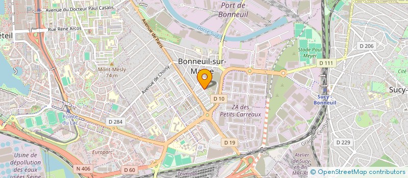 localisation de l'entreprise MONSIEUR SEBASTIEN WATERBLEY à BONNEUIL-SUR-MARNE