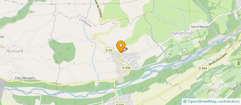 localisation de l'entreprise MONSIEUR SEBASTIEN WATTEL  CHABOTTES