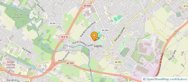 localisation de l'entreprise MONSIEUR SEBASTIEN WDOWIAK à BLENDECQUES