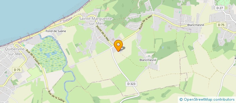 localisation de l'entreprise MONSIEUR SEBASTIEN WEBER  SAINTE-MARGUERITE-SUR-MER