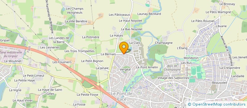localisation de l'entreprise MONSIEUR SEBASTIEN WEIMAR à PACE