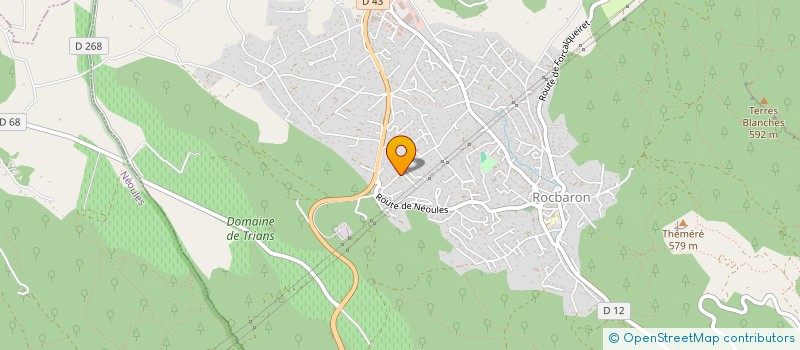 localisation de l'entreprise MONSIEUR SEBASTIEN WEISS  ROCBARON