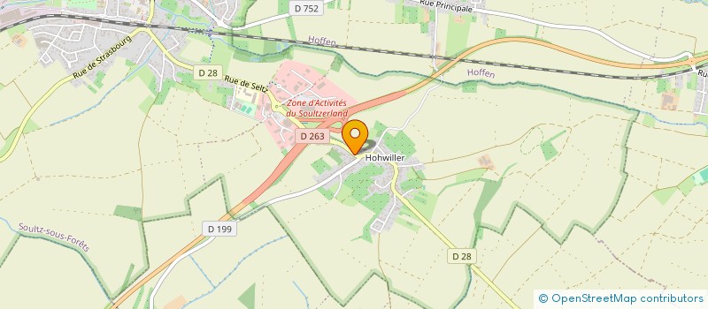 localisation de l'entreprise MONSIEUR SEBASTIEN WENDLING  OBERRDERN