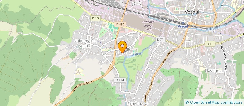 localisation de l'entreprise MONSIEUR SEBASTIEN WIERCIOCH  NOIDANS-LES-VESOUL