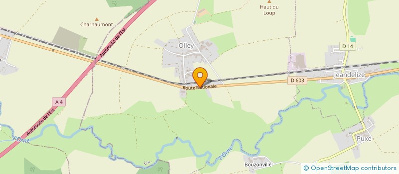 localisation de l'entreprise MONSIEUR SEBASTIEN WILLEMEZ à OLLEY