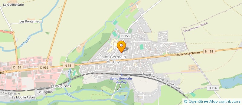 localisation de l'entreprise MONSIEUR SEBASTIEN WILQUIN  SAINT-GERMAIN-DU-PUY