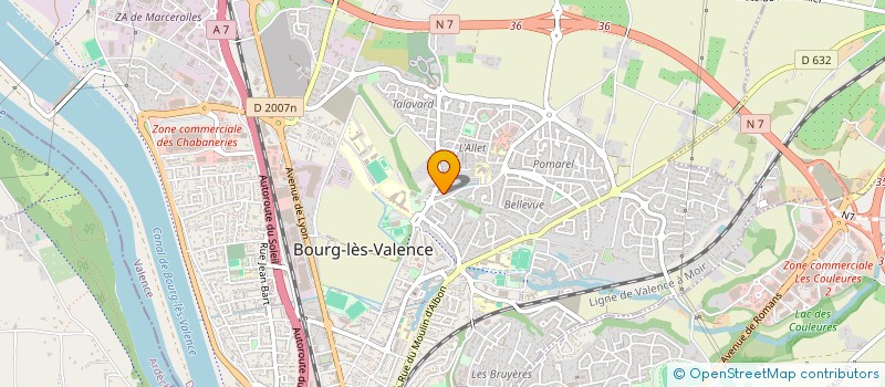 localisation de l'entreprise MONSIEUR SEBASTIEN XING à BOURG-LES-VALENCE