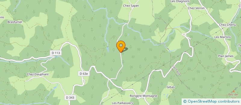 localisation de l'entreprise MONSIEUR SEBASTIEN YOL  CHATELDON