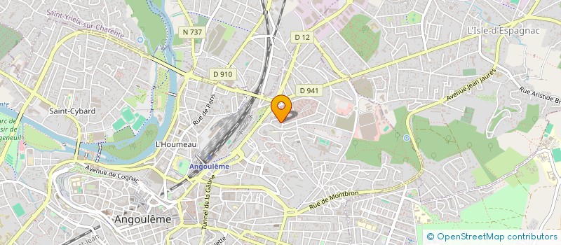 localisation de l'entreprise MONSIEUR SEBASTIEN YVON WALZ à ANGOULEME