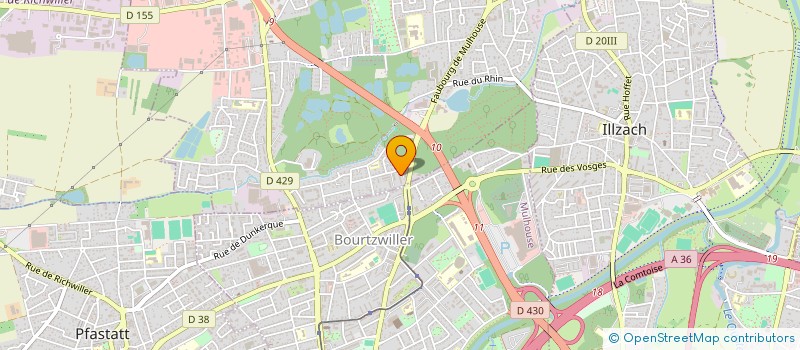 localisation de l'entreprise MONSIEUR SEBASTIEN ZAGALA  THANN