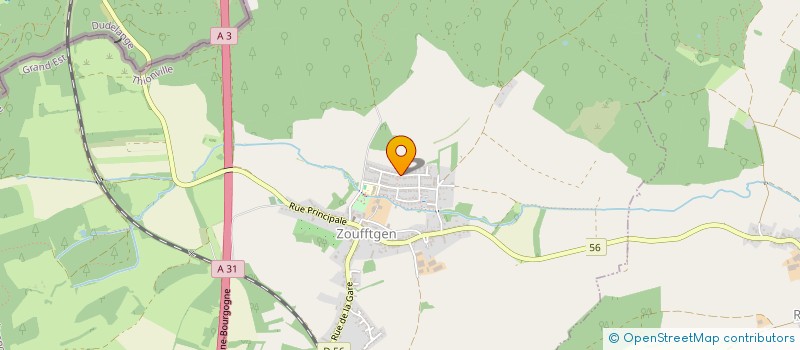 localisation de l'entreprise MONSIEUR SEBASTIEN ZAMORA  ZOUFFTGEN