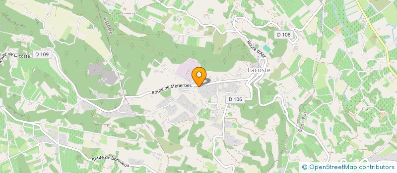 localisation de l'entreprise MONSIEUR SEBASTIEN ZANELLO à LACOSTE