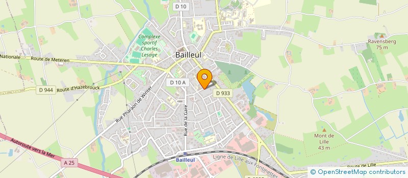 localisation de l'entreprise MONSIEUR SEBASTIEN ZEGHERS à BAILLEUL
