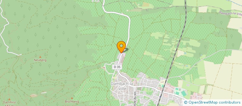 localisation de l'entreprise MONSIEUR SEBASTIEN ZIMMERMANN  DAMBACH-LA-VILLE