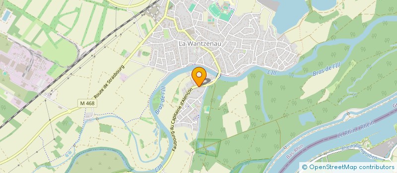 localisation de l'entreprise MONSIEUR SEBASTIEN ZINCK  LA WANTZENAU