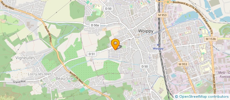 localisation de l'entreprise MONSIEUR SEBASTIEN ZITELLI  WOIPPY